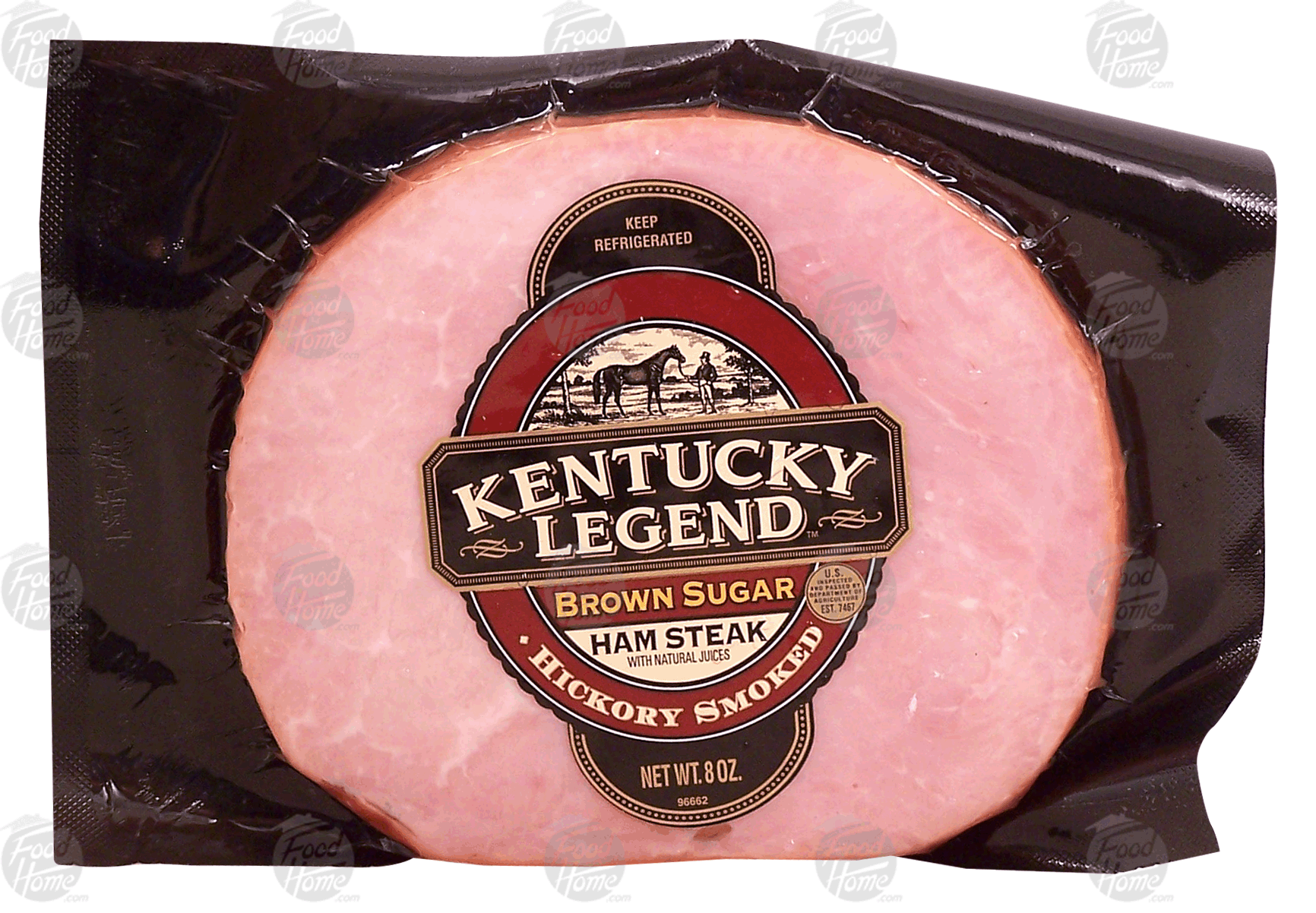 Kentucky Legend  ham steak, brown sugar, hickory smoked Full-Size Picture